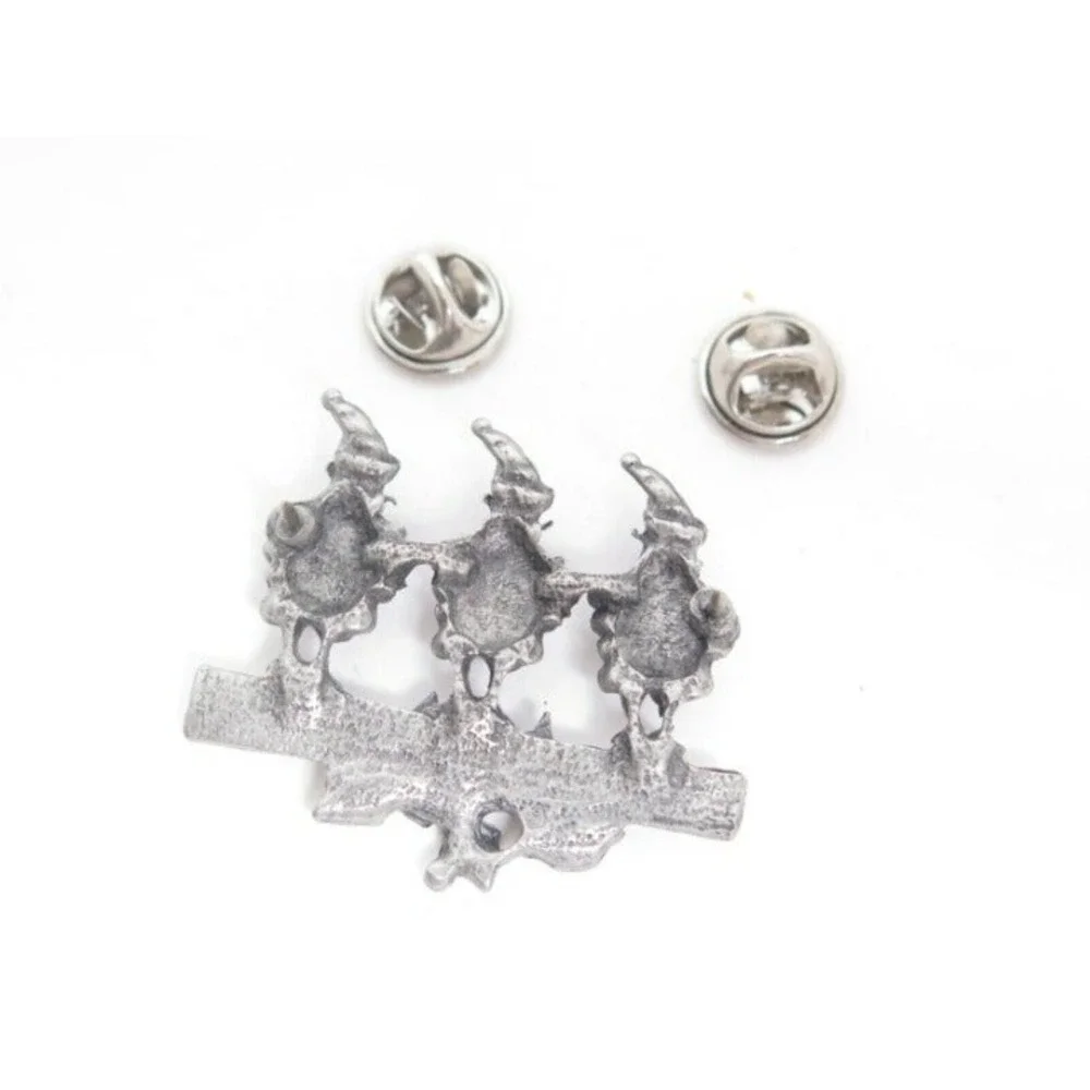 Vintage Christmas 3 Santa Clauses‎ Pin